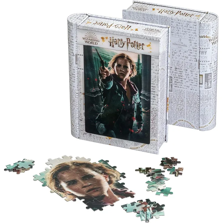 Philos 9042 - Wizarding World, Harry Potter, Hermine Granger, 3D-Puzzle in Sammlerbox, 300 Teile