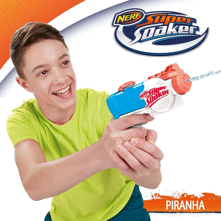 Hasbro - Nerf Super Soaker Piranha – Bild 5
