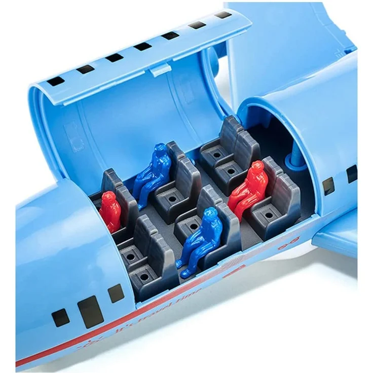 Siku 5402, Verkehrsflugzeug mit Zubehör, Kunststoff, Hellblau, Viele Funktionen, Kombinierbar mit SIKU Modellen im gleichen Maßstab - Preisvergleich – Bild 3