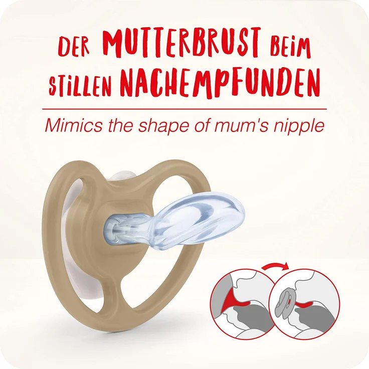 NUK Space Schnuller | 6-18 Monate | Schnuller mit extra Belüftung | BPA-freies Silikon | Disney Winnie Puuh | 2 Stück – Bild 4