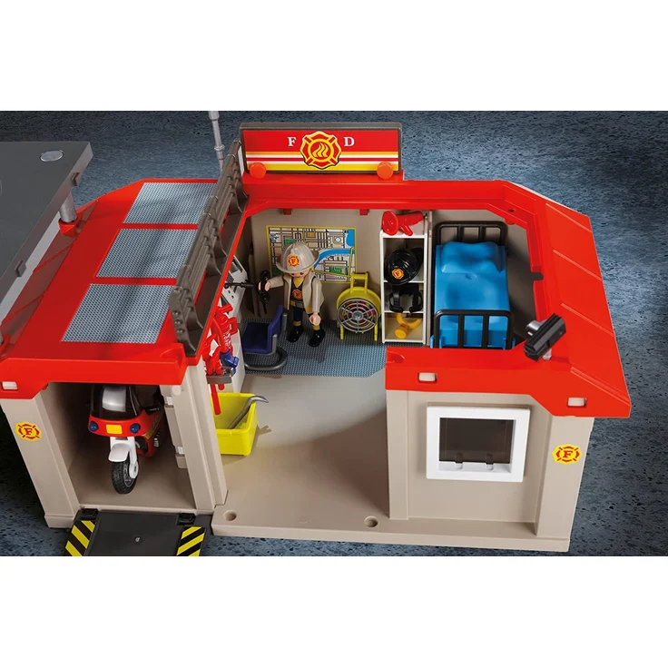 Playmobil 5663 - Mitnahme-Feuerwehrstation – Bild 3