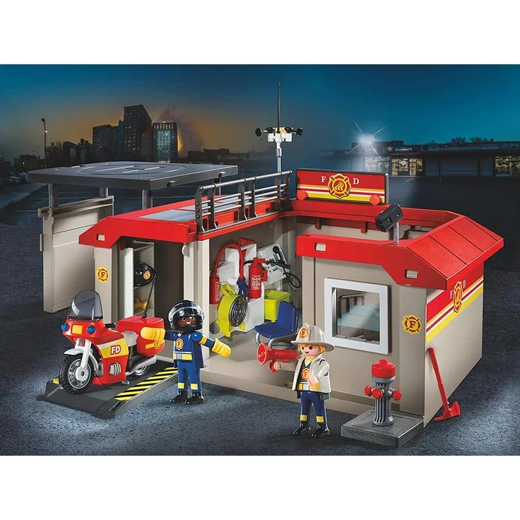 Playmobil 5663 - Mitnahme-Feuerwehrstation – Bild 2