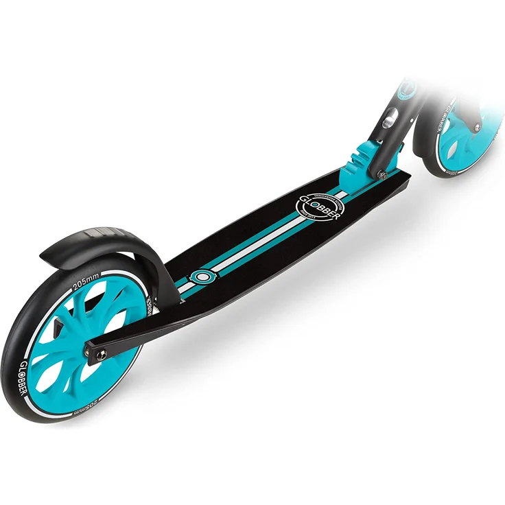 Authentic Sports Globber One NL 205 Scooter schwarz-teal-türkis – Bild 4