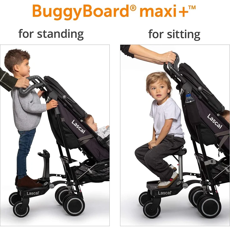 [Vorteilspack] BuggyBoard™ Maxi+ rot & Saddle rot – Bild 3