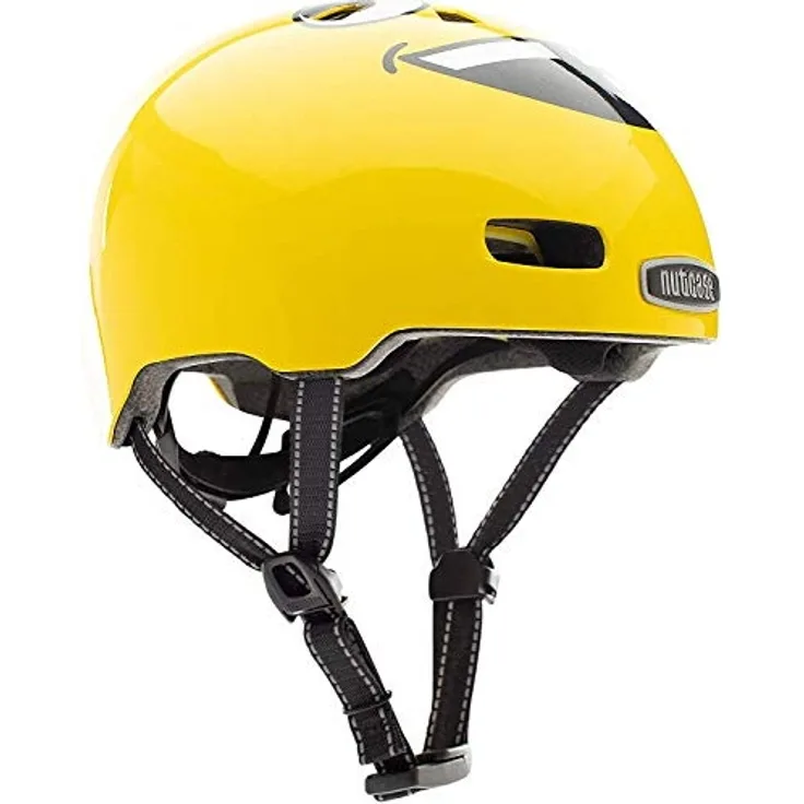 Nutcase Kinder Fahrradhelm Little Nutty Gloss, Tongues Out, 48-52 cm