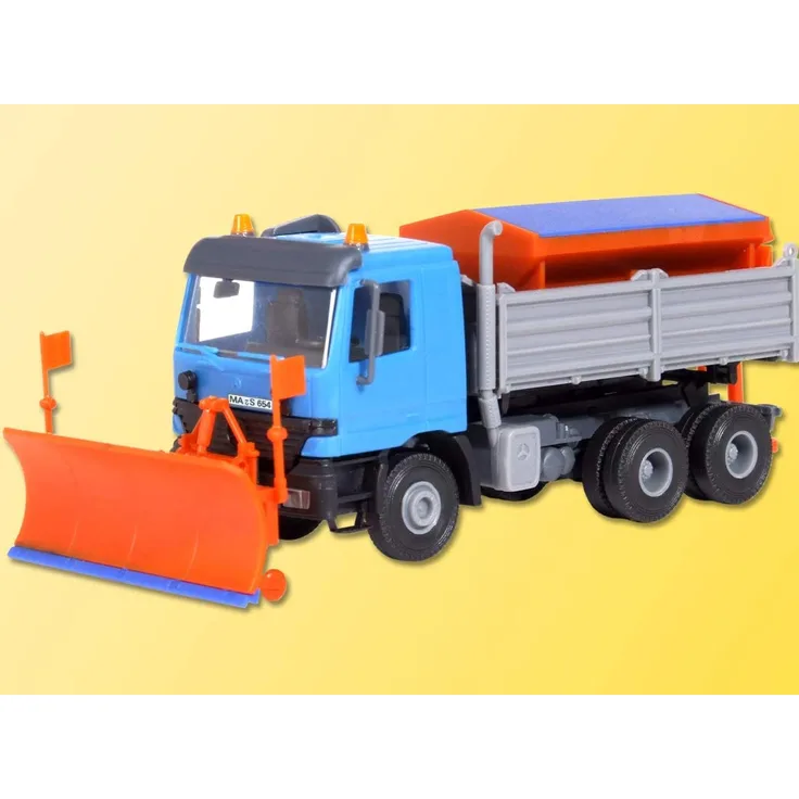 kibri 15006 H0 MB ACTROS mit Schneepflug