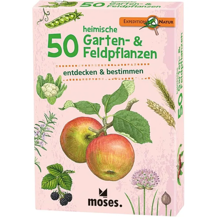 Moses Expedition Natur 50 heimische Garten-& Feldpflanzen