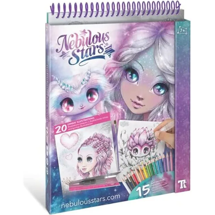 Nebulous Stars Aquarell Skizzenbuch Set