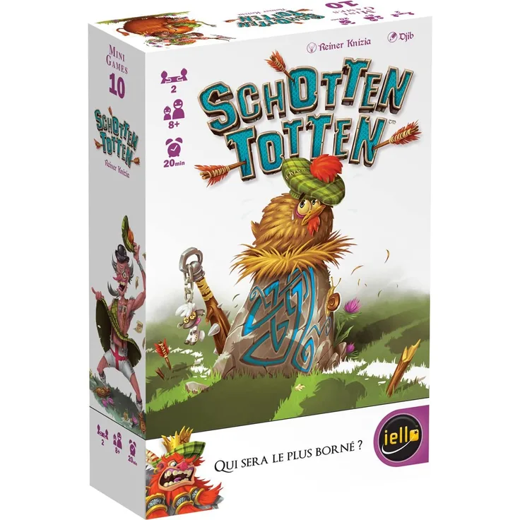 IELLO 51302 Gesellschaftsspiel Schotten Totten