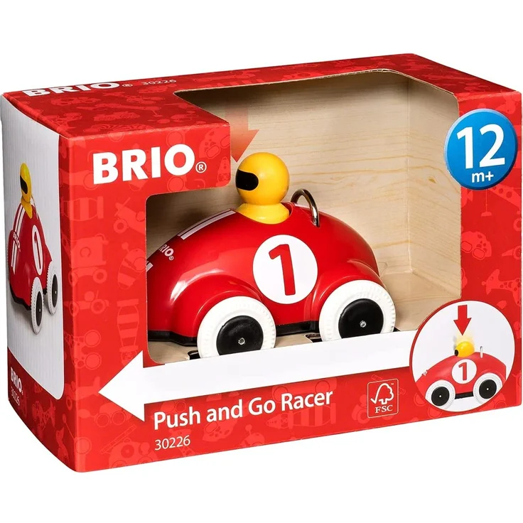 BRIO - Toddler - Push Alongs - Rennwagen – Bild 7