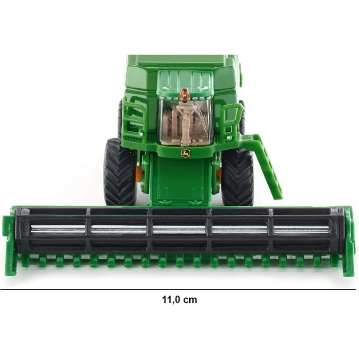 SIKU 1876, John Deere T670i Mähdrescher, 1:87, Metall/Kunststoff, Grün, Bewegliches und abnehmbares Schneidwerk – Bild 5