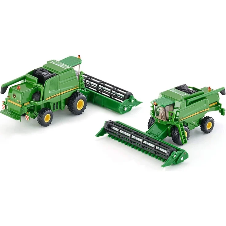 SIKU 1876, John Deere T670i Mähdrescher, 1:87, Metall/Kunststoff, Grün, Bewegliches und abnehmbares Schneidwerk – Bild 3