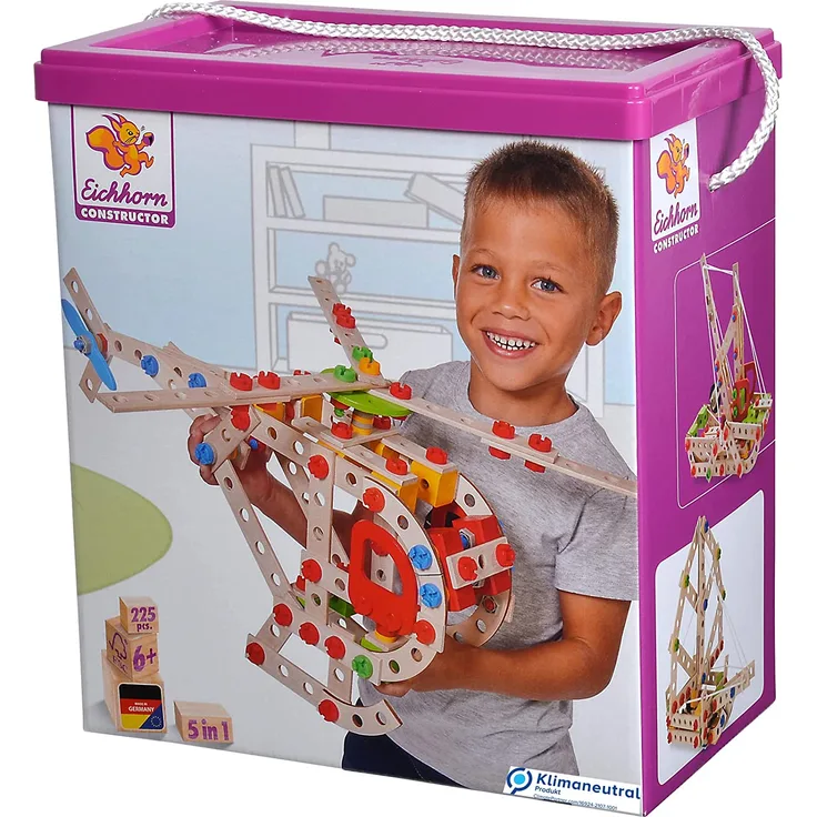 Eichhorn Construction blocks Constructor - Helicopter 225 elements - Preisvergleich