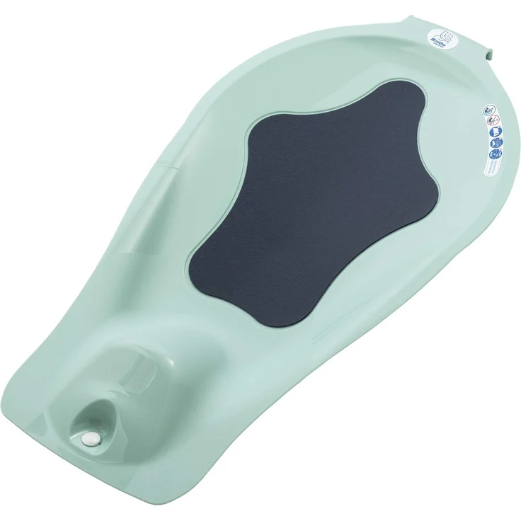 Rotho Babydesign TOP Badestation, Mit Baby Badewanne, Wannenständer, Wanneneinsatz und Ablaufschlauch, 0-12 Monate, Grün, 21042 0266 01 – Bild 3