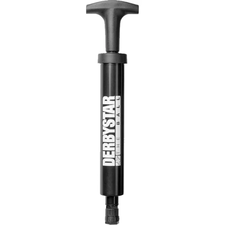 Derbystar Ballpumpe mit Schlauch schwarz – Bild 1