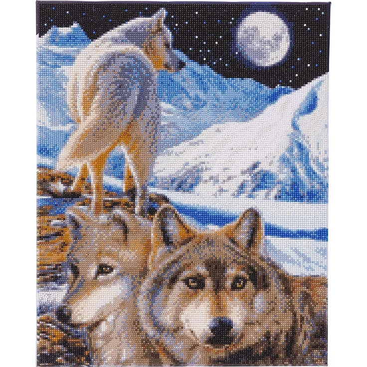 Crystal Art 40x50cm Landscape Framed Kit, mulitcolor, 40x49