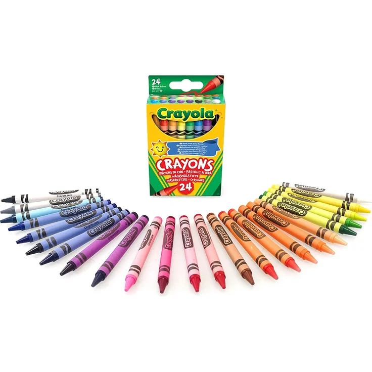 Crayola 24 Wachsmalstifte – Bild 1