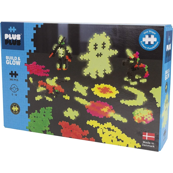 Plus-Plus Mini Basic: Build and Glow - 360 Bausteine – Bild 1
