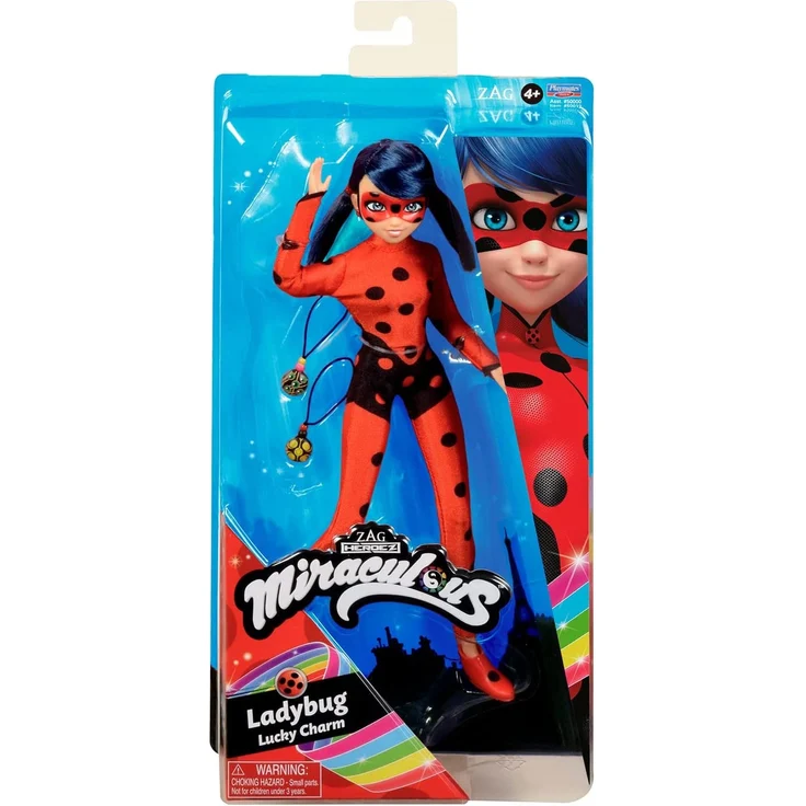 Bandai - Miraculous Ladybug - Puppe - Marinette - Ladybug Lucky Charm - 26 cm große Ankleidepuppe - P50012 – Bild 2
