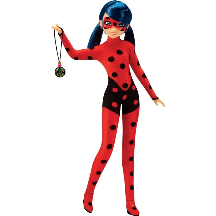 Bandai - Miraculous Ladybug - Puppe - Marinette - Ladybug Lucky Charm - 26 cm große Ankleidepuppe - P50012 – Bild 3