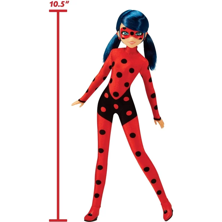 Bandai - Miraculous Ladybug - Puppe - Marinette - Ladybug Lucky Charm - 26 cm große Ankleidepuppe - P50012 – Bild 6