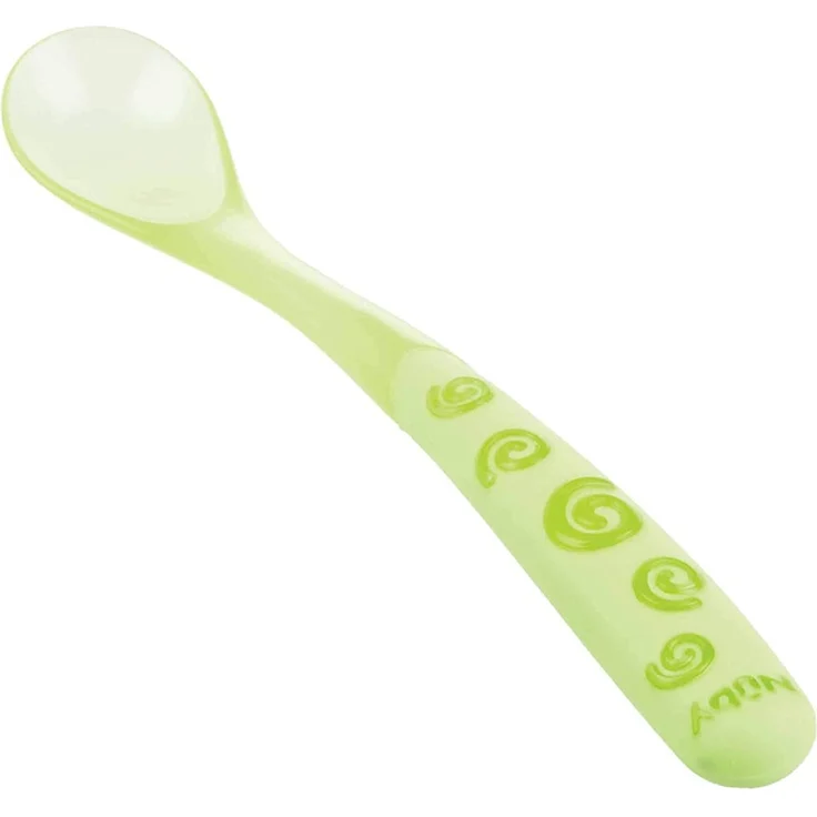 Nuby ID5377 - Breilöffel lang, 3-er Pack, Farblich sortiert – Bild 4