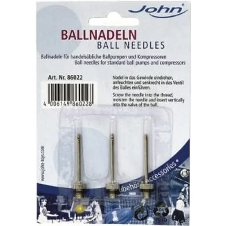 John Handels- GmbH & Co. KG 86022-Ballnadeln, 3 Stück
