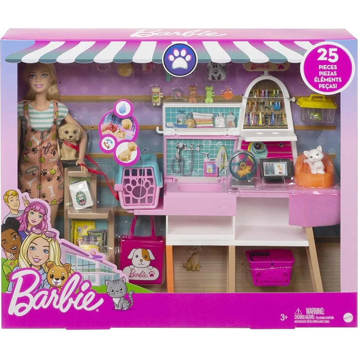 Mattel - Barbie - Haustier-Salon Spielset mit Puppe – Bild 11