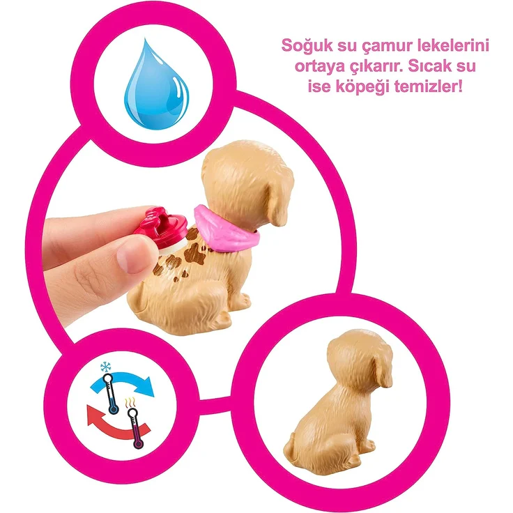 Mattel - Barbie - Haustier-Salon Spielset mit Puppe – Bild 6