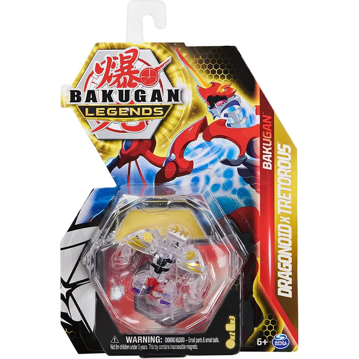 Bakugan 'Legends' Basic Ball 1er Pack, unterschiedliche Varianten, 1 Stück, zufällige Auswahl