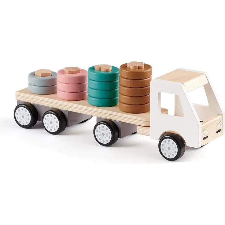Ringspiel Laster Aiden | Holzlaster von Kid's Concept