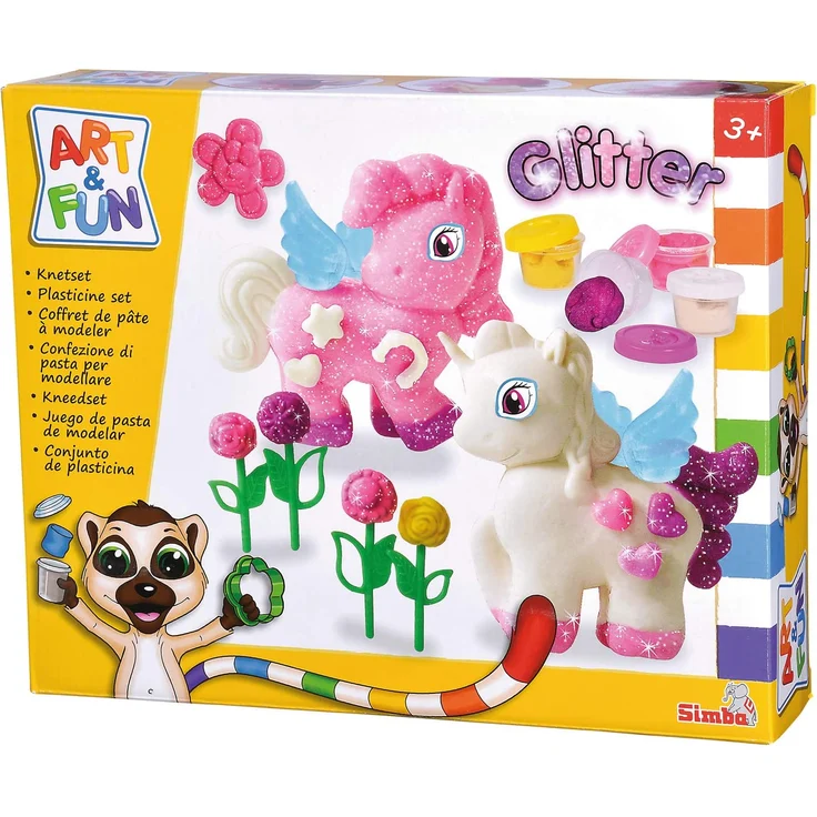 Art & Fun Knetset Einhorn – Bild 1