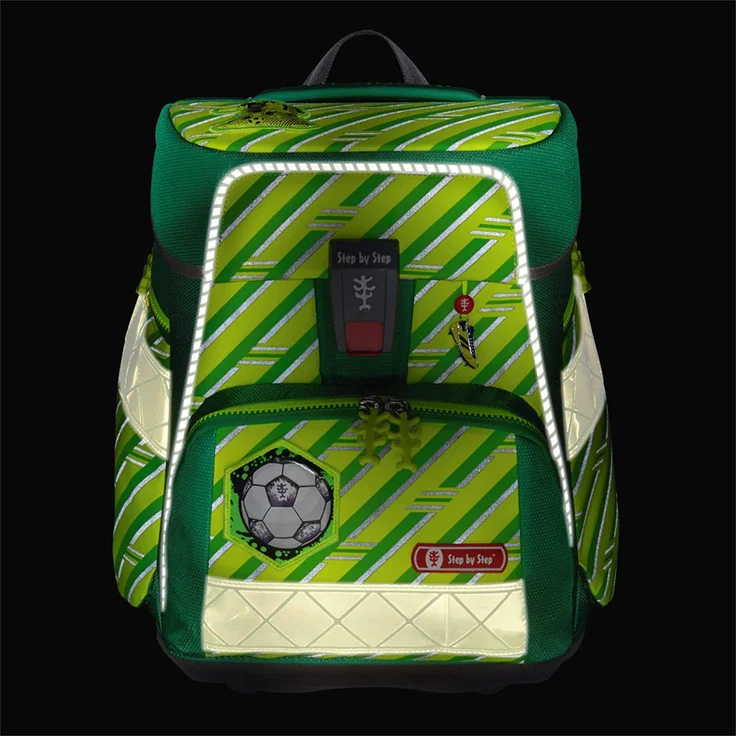 STEP BY STEP Schulranzen Set SPACE NEON 5-teilig "Funky Soccer" – Bild 7