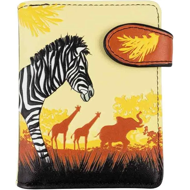 Geldbörse W&F Zebra - bb-Klostermann 51194 - Geldbeutel Portemonnaie