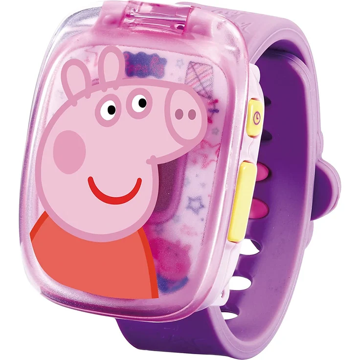 Vtech Peppas Lernuhr, pink - Preisvergleich – Bild 1