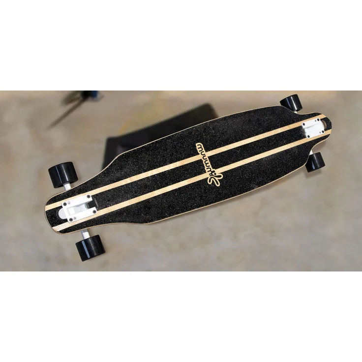 muuwmi Longboard ABEC 7 Wood – Bild 3