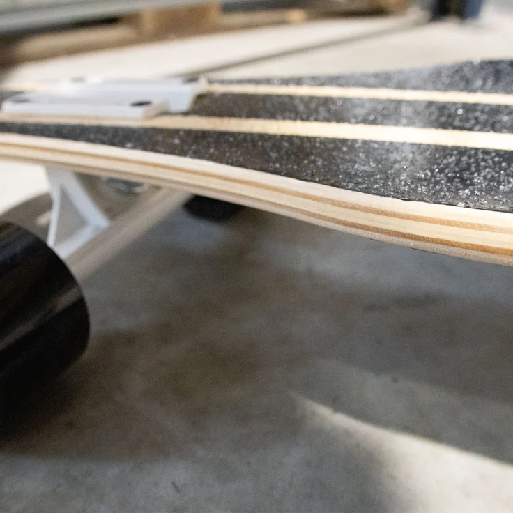 muuwmi Longboard ABEC 7 Wood – Bild 5