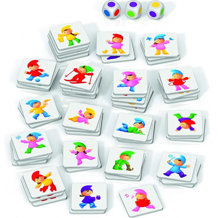 Schmidt Spiele 40596 Würfelzwerge, Lernspiel, bunt – Bild 2