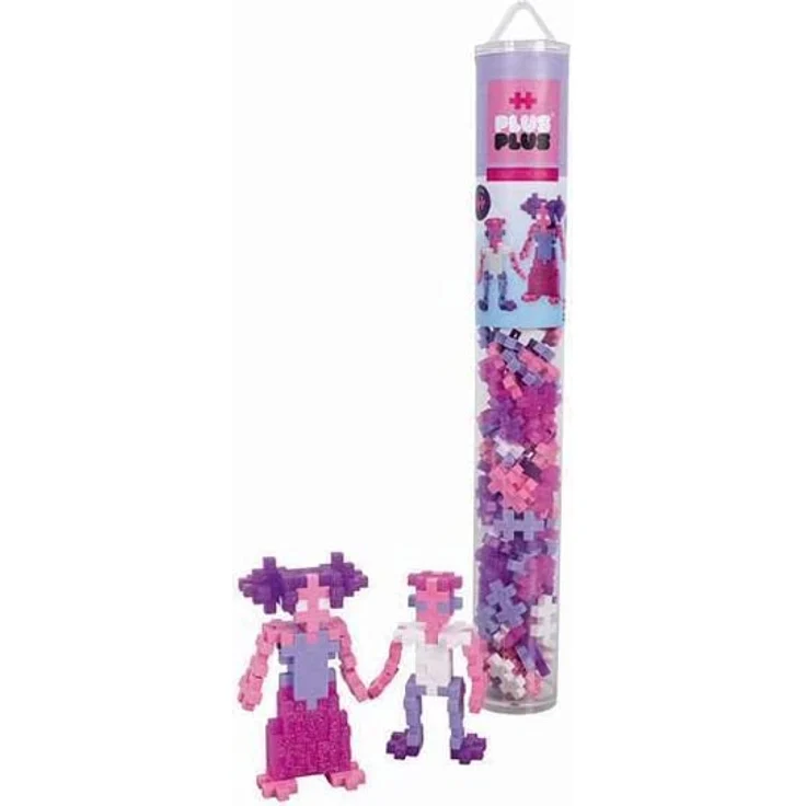 Plus-Plus Tube Mini Glitzer: 100 Bausteine – Bild 7
