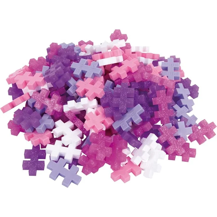 Plus-Plus Tube Mini Glitzer: 100 Bausteine – Bild 3