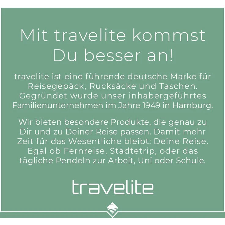 Travelite Basics Rucksack mit Laptopfach Schulrucksack Daypack Backpack Bordeaux – Bild 8