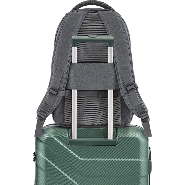 Travelite Basics Rucksack mit Laptopfach Schulrucksack Daypack Backpack Bordeaux – Bild 6