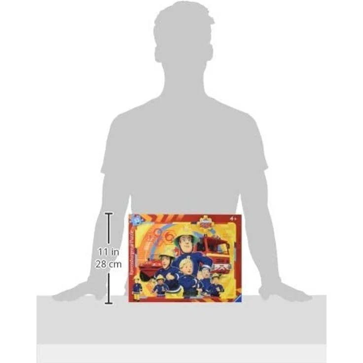 Ravensburger Kinderpuzzle 06114 - Sam, der Feuerwehrmann - Rahmenpuzzle – Bild 3