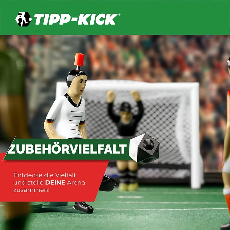 TIPP-KICK Plastiktore-Set I 2-teiliges Set I Original Zubehör Spiel I Ersatzteile I Weiß – Bild 4