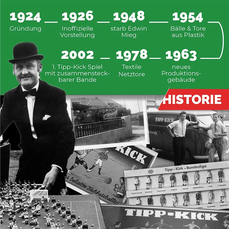 TIPP-KICK Plastiktore-Set I 2-teiliges Set I Original Zubehör Spiel I Ersatzteile I Weiß – Bild 5