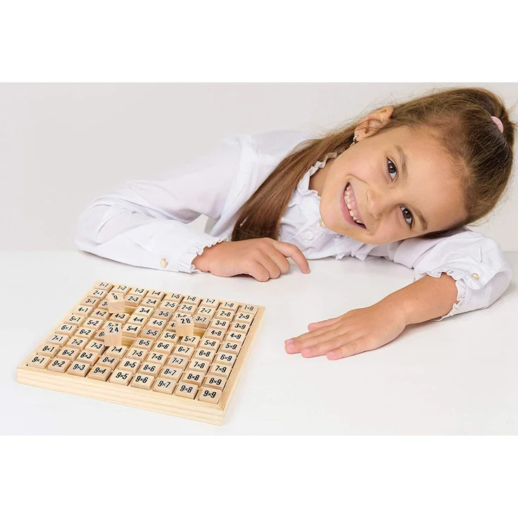 small foot 7583 Rechenbrett 'Das kleine 1x1' aus Holz, auf spielerische Art und Weise Rechnen lernen, ab 7 Jahre – Bild 7