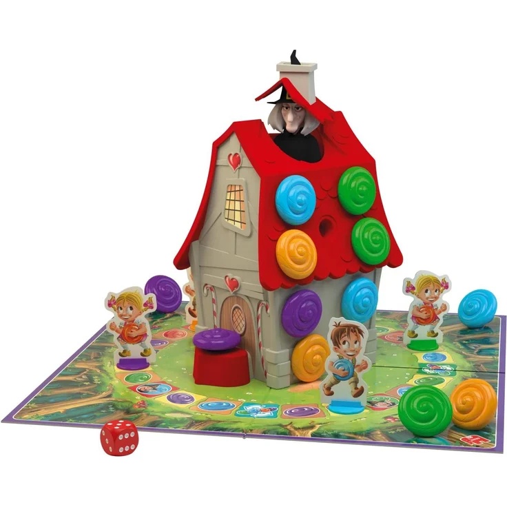 Jumbo Spiele - Knusper Knusper Knäuschen - Kinderspiel mit Hänsel und Gretel - Ab 4 Jahren - Art. Nr. 19713 – Bild 3