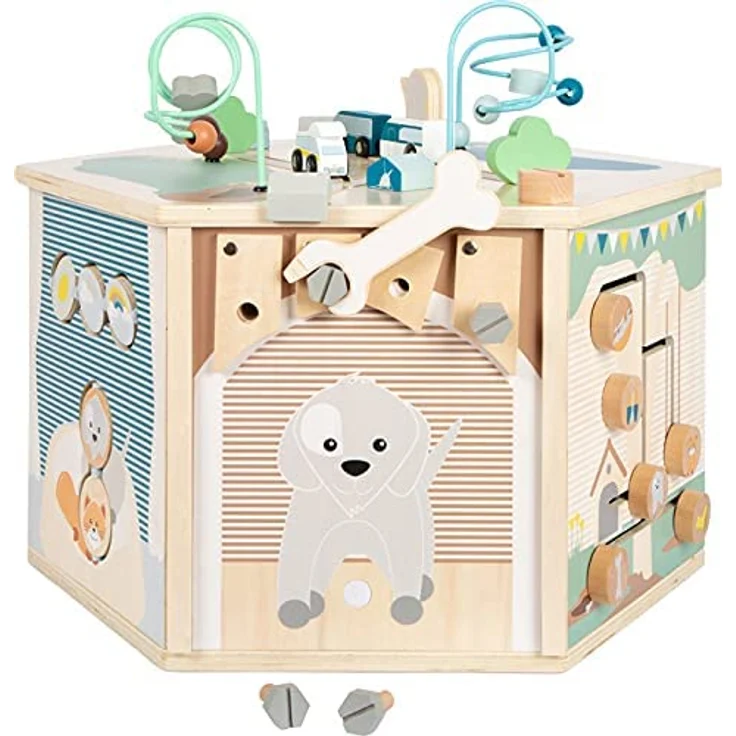 Motorikwürfel XXL Haustiere – Bild 2