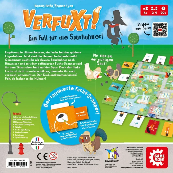 Carletto 646255 - Verfuxt!, Detektivspiel – Bild 3
