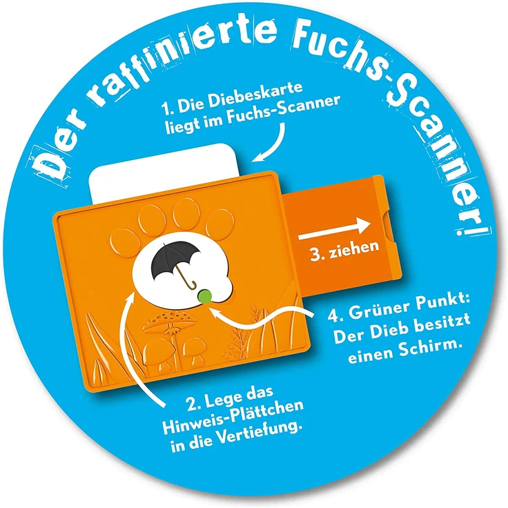 Carletto 646255 - Verfuxt!, Detektivspiel – Bild 5